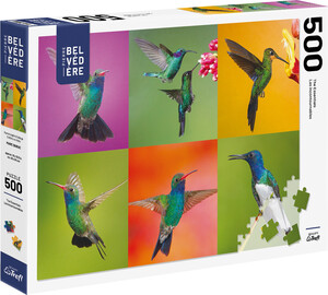 Trefl Casse-tête 500 dubuc - colibris en folie 061152671012