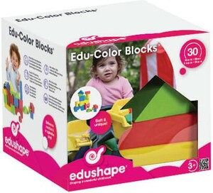 Edushape Educolor Blocks - 30 Pieces 7290012679384