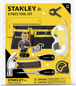 Stanley Jr. Stanley Jr. Ensemble de 8 outils pour enfants 878834004552