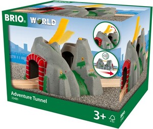 BRIO Brio Train en bois Tunnel d'aventures 33481 7312350334814