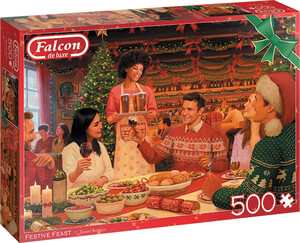 Falcon de luxe Casse-tête 500 Festive Feast, Falcon 8710126113455