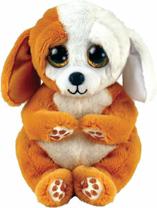 Ty Peluche RUGGLES - dog brown/white bell 008421406999