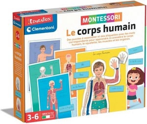 Clementoni Montessori - Le corps humain (fr) 8005125526116