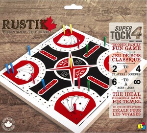 Rustik toc/tock jeu de voyage 4 joueurs (fr/en) 061404001055
