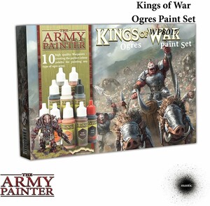 The Army Painter Warpaints Kings of War Ogres Paint Set 2580170111006