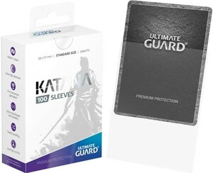 ultimate guard Protecteurs de cartes Standard Katana standard clair 66x91mm 100ct 4260250073766