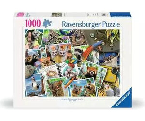 Ravensburger Casse-tête 1000 Journal d’animaux d’un globe-trotteur 4005555006077