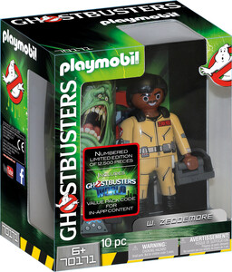 Playmobil Playmobil 70171 SOS Fantômes Édition collectionneur W. Zeddemore (Ghostbusters) 4008789701718