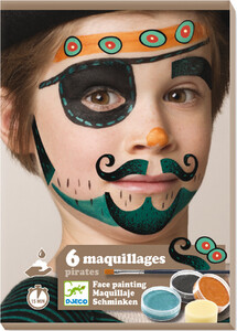 Djeco Coffret de maquillage pirates (fr/en) 3070900092013