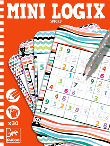 Djeco Mini logix Sudoku (fr/en) 3070900053502