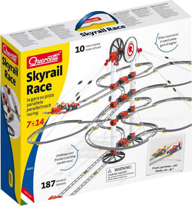 Quercetti Marble Run Skyrail Race (187pcs ) 6663 (fr/en) (parcours de billes) 8007905066638