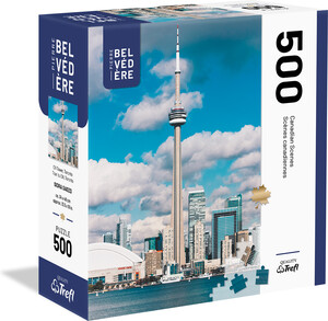 Trefl Casse-tête 500 Boite Modulaire - Tour du CN, Toronto 061152631207