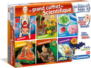Clementoni S&J Science Le grand coffret du scientifique (fr) 8005125522583