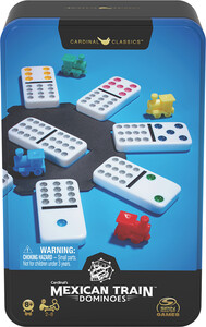 Spin Master Domino couleurs double 12 (d12) Boîte métal 778988436547