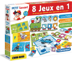 Clementoni Petit savant 8 jeux en 1 (fr) 8005125625437
