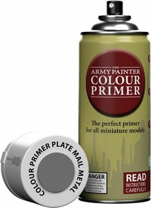 The Army Painter Colour Primer Plate Mail Metal 2540101130087