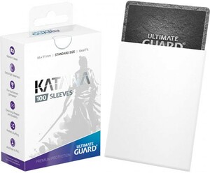 ultimate guard Protecteurs de cartes Standard Katana standard blanc 66x91mm 100ct 4260250073803