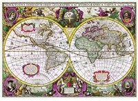 Trefl Casse-tête 2000 Map Terre et Monde 5900511270952