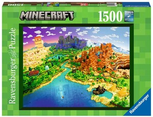 Ravensburger Casse-tête 1500 Monde de Minecraft 4005556171897