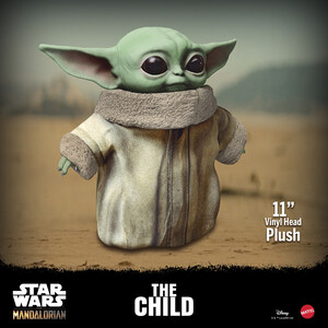 Mattel Star wars bébé Yoda 28 cm 887961938814