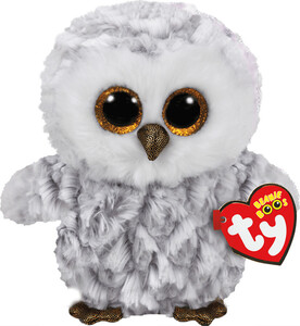 Ty Peluche OWLETTE - white owl reg 008421372010