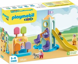 Playmobil Playmobil 71326 1.2.3 Aire de jeux d'aventure 4008789713261