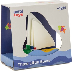 Ambi Toys Trois petits bateaux flottants pour le bain 5011979573520