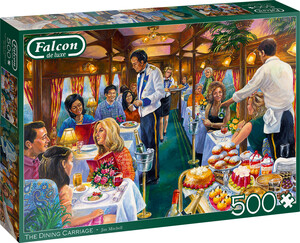 Falcon de luxe Casse-tête 500 pcs, The Dining Carriage 8710126113288