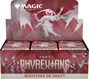 Wizards of the Coast MTG Phyrexia All Will Be One Draft Booster Box (français) 