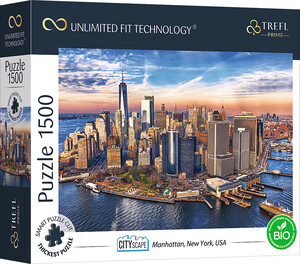 Belvedere Puzzle Casse-tête 1500 UFT - Manhattan New-York États-Unis 5900511261899