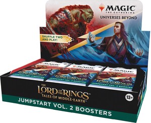 Wizards of the Coast MTG Lord of the Rings Tales of Middle-Earth Holiday Jumpstart Booster Box 195166219677