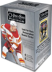 Upper Deck O-pee-chee platinum hockey 21/22 blaster (5/21/20) 053334983433