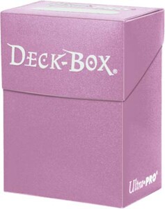 Ultra PRO Deck Box solid rose 074427824815
