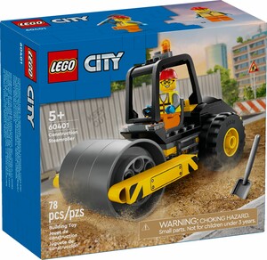 LEGO LEGO 60401 Le rouleau compresseur de chantier 673419386890