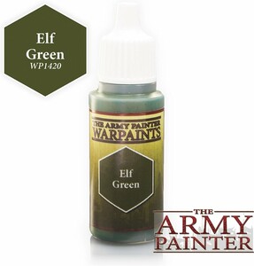 The Army Painter Warpaints Elf Green, 18ml/0.6 Oz 5713799142008