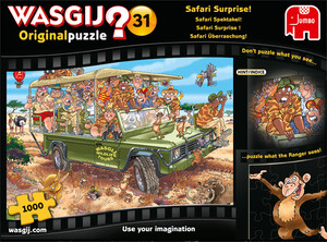 Jumbo Casse-tête 1000 wasgij original #31 Safari surprise ! 8710126191644