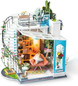 Robotime Mini maison à construire - Dora's Loft 6946785164343