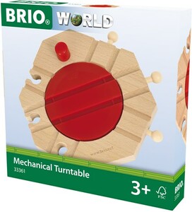 BRIO Brio Train en bois Plaque tournante mécanique 33361 7312350333619