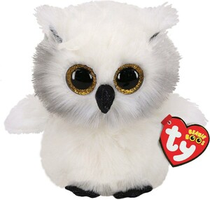 Ty Peluche AUSTIN - owl white reg 008421363056