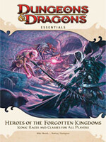 Wizards of the Coast DnD 4e (en) essential heroes of the forgotten kingdoms (D&D) 9780786956197