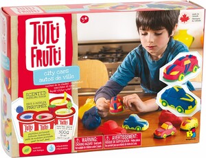 Tutti Frutti Pâte à modeler ensemble auto de ville (fr/en) 061404148163
