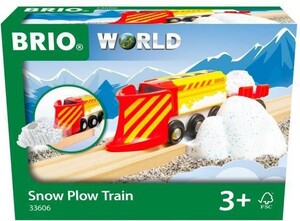 BRIO Brio Train en bois Train Chasse-neige 33606 7312350336061