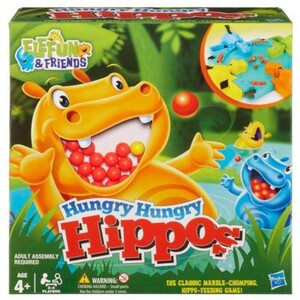 Hasbro Hungry Hungry Hippos (fr/en) (Hippos affamés) 630509650712