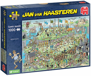 Jumbo Casse-tête 1000 Jan van Haasteren - Highland games 8710126200698