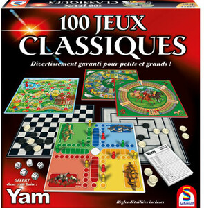 Schmidt 100 jeux classiques (fr) dames, yum 4001504882075