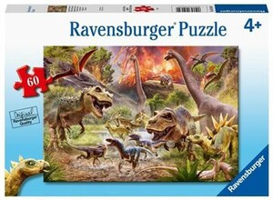 Ravensburger Casse-tête 60 Bataille des dinosaures 4005556051649