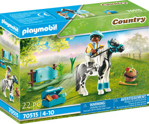 Playmobil Playmobil 70515 Cavalier et poney Lewitzer 4008789705150