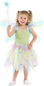 Creative Education Costume robe papillon, ailles et baguette, grandeur 5-6 771877359057
