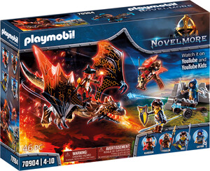 Playmobil Playmobil 70904 Chevaliers Novelmore avec Dragon de Burnham Raiders 4008789709042