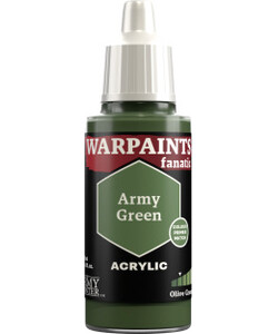 The Army Painter Warpaints: fanatic acrylic army green 5713799306806